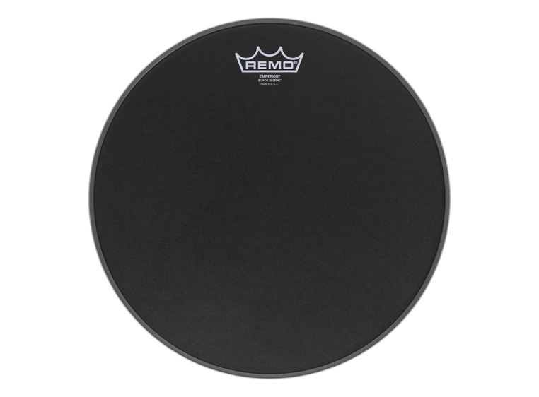 Remo BE-0813-ES Emperor Black Suede 13 